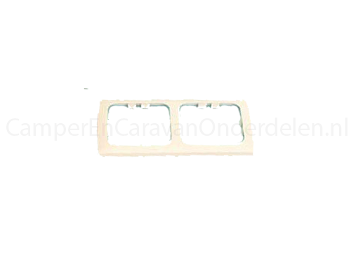 Afdekraam 2-vaks grijs Softline