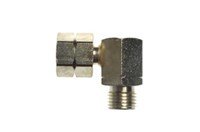 Gimeg genou en laiton 1/4" &agrave; gauche &agrave; l'ext&eacute;rieur X 1/4" &agrave; gauche