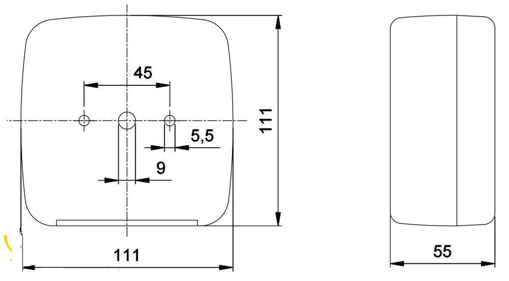 Clignotant, frein, feu arri&egrave;re et plaque d'immatriculation.