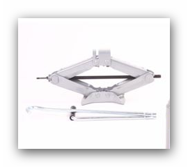 Crics &agrave; ciseaux (jusqu'&agrave; 1000 kg.)