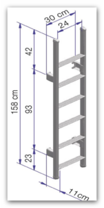 Omni Ladder ( Thule enkel ) 6 treden