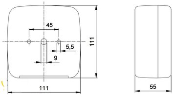 Clignotant, frein, feu arri&egrave;re et plaque d'immatriculation.