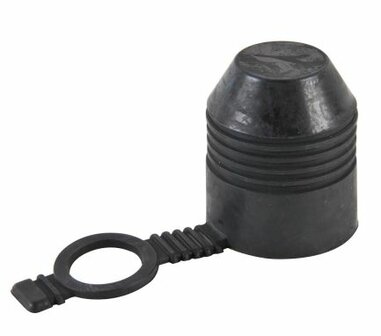 Trekhaakdop rubber met ring