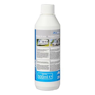 Reiniger &amp; Wax 500ml voor caravan en camper