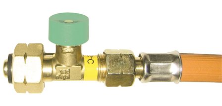 Tuyau de gaz Truma HD G1 avec valve de rupture de tuyau IT liquigas 75cm