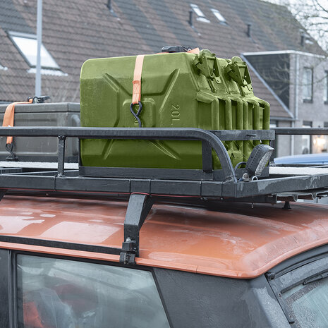 Jerrycan 20L metaal groen UN- & TüV/GS-gekeurd