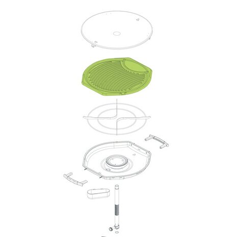 Campingaz wiel barbecue 175mm