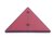 Triangle réfléchissant 16x16 ROUGE