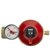 Gimeg universele gasdrukregelaar 1/4"links met afblaasbeveiliging/manometer 30mb