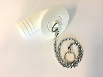 Bouchon de vidange perpendiculaire 25mm(BLANC)