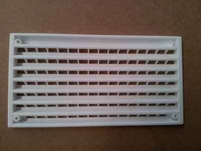 Grille d'aération Intérieur (173x88mm.-BLANC)