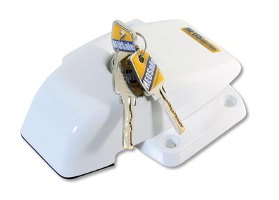 Heosafe Van Security Lock met 2 sloten wit