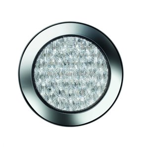 Knipperlicht LED met  chrome rand