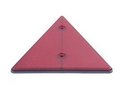 Triangle réfléchissant 16x16 ROUGE