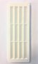 Grille de ventilation montée en surface ((240x90 mm.- BLANC)