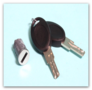 Cilinder + sleutels HSC systeem (Nr.85489)