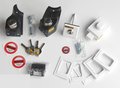 Heosafe Set 2 Fiat Ducato 250/290 Cab.+ 2 st Lock