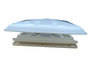 Trappe de toit avec Combi-hor 40x40 MPK (verre blanc laiteux) Hotte 55x55_