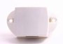 Serrure de porte d'armoire de toilette Push-Lock Spanjolet (1 face - BLANC)_