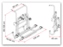 CARRY-BIKE LIFT 77 - BLACK END CAPS_