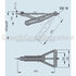 Hoeksteunen Al-Ko (tot 1000kg.-Lengte 60,5cm.)_