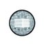 Feu antibrouillard arrière avec réflecteur LED en verre blanc rond_